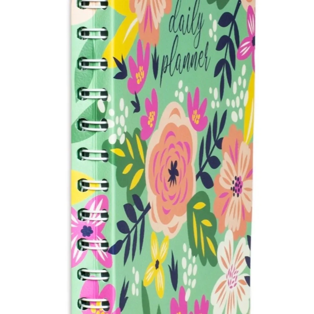 Steel Mill and Company Floral Undated Daily Planner
